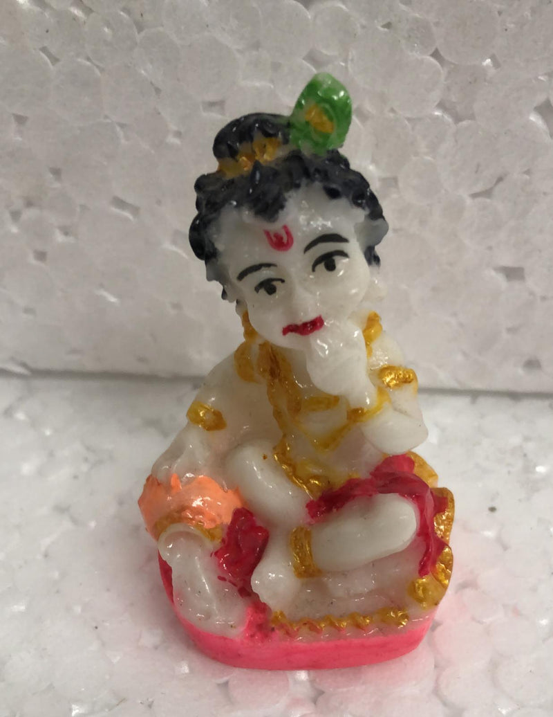 Baby Krishna beautiful multicolour murti