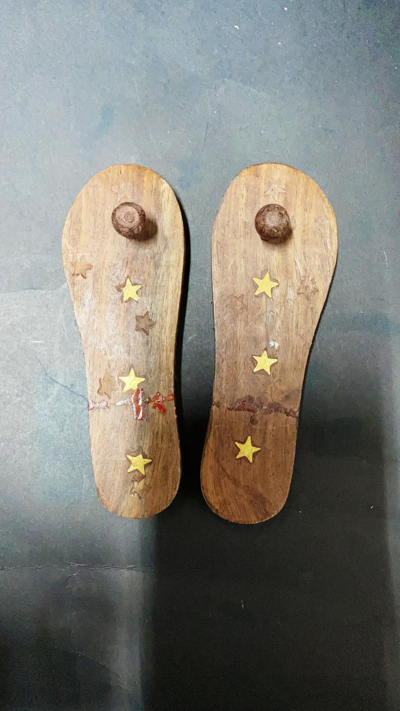 Khadau / Wooden Slipper