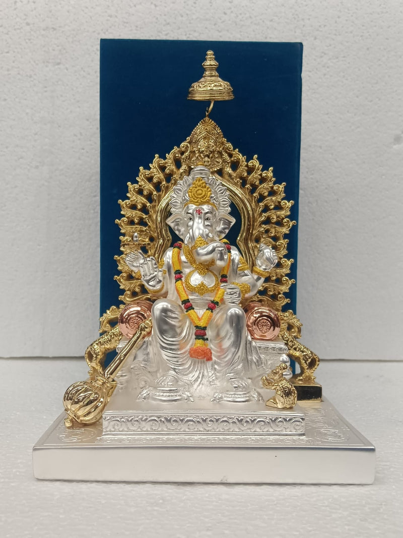 GANESH JI GOLDEN THRONE-25C