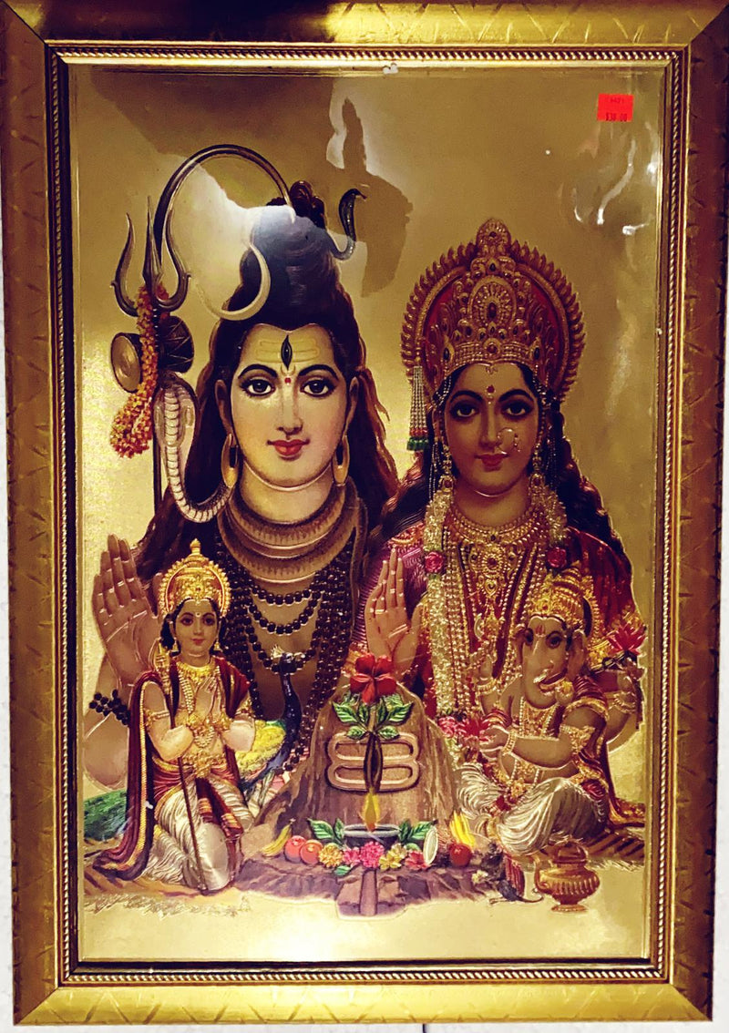 Shiv Family (Pic Frame)