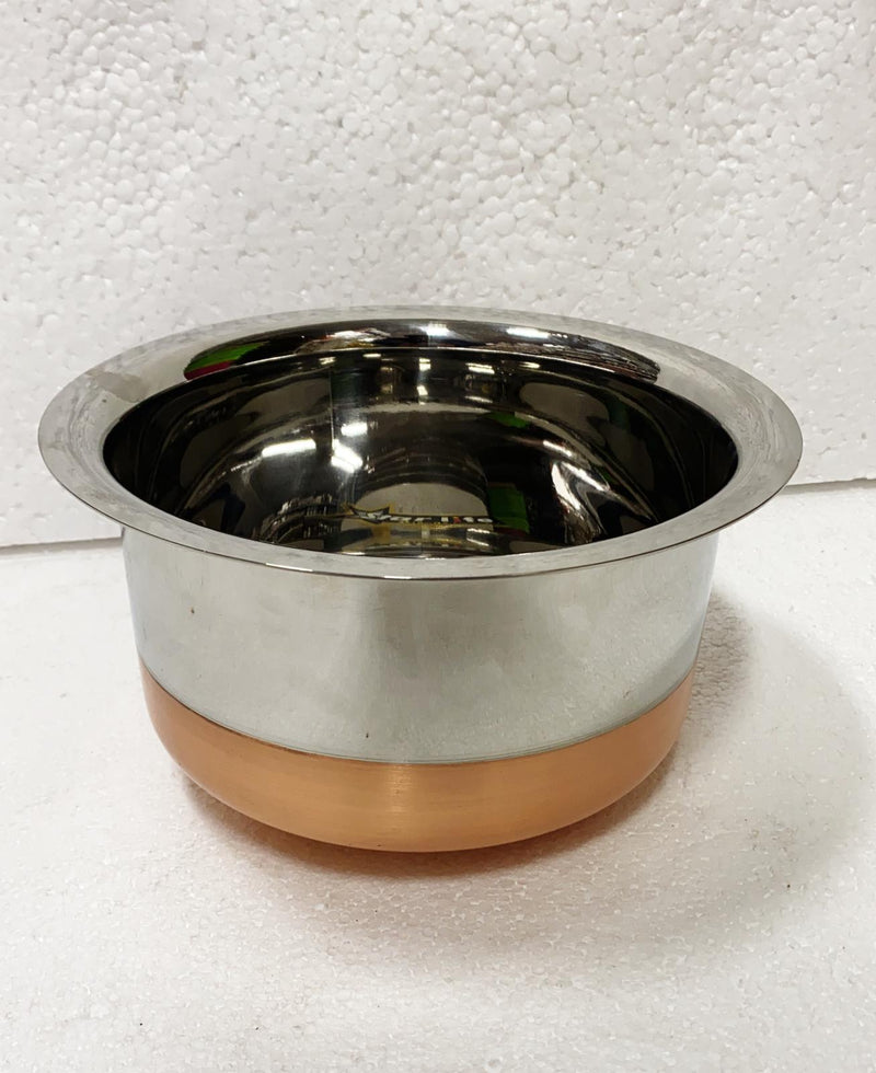 Steel-Copper Base Stewpan(Patila)