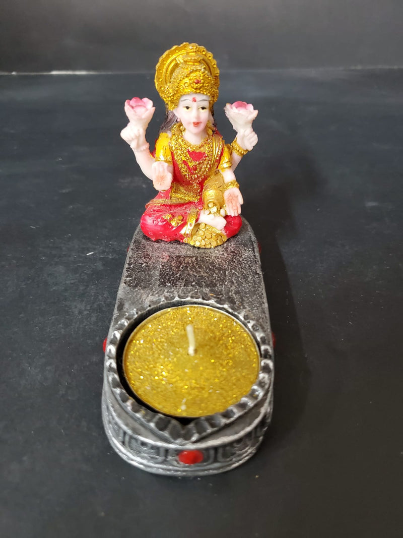 Laxmi JI with Candle