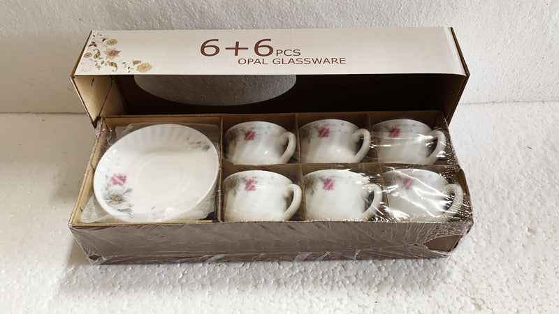 6+6 Cup & Saucer Set