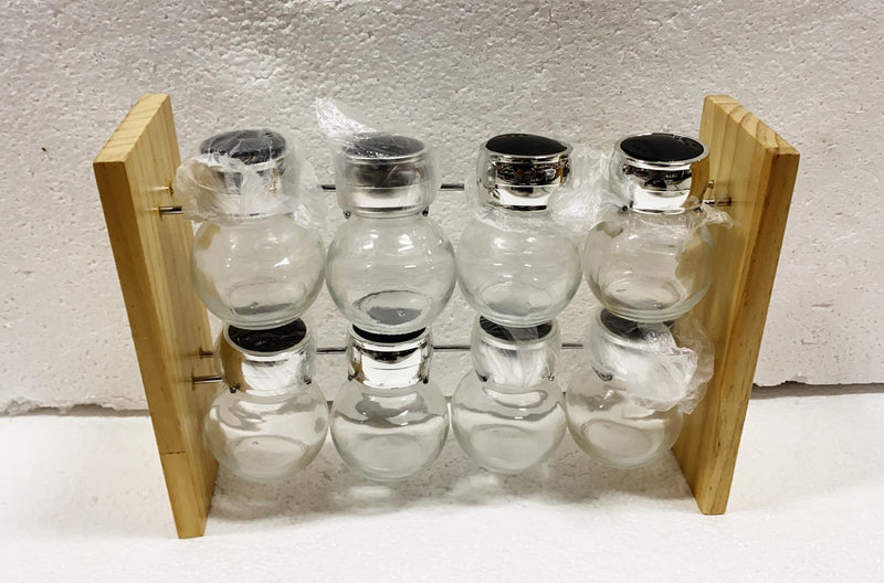 Spice Jar set with Rack