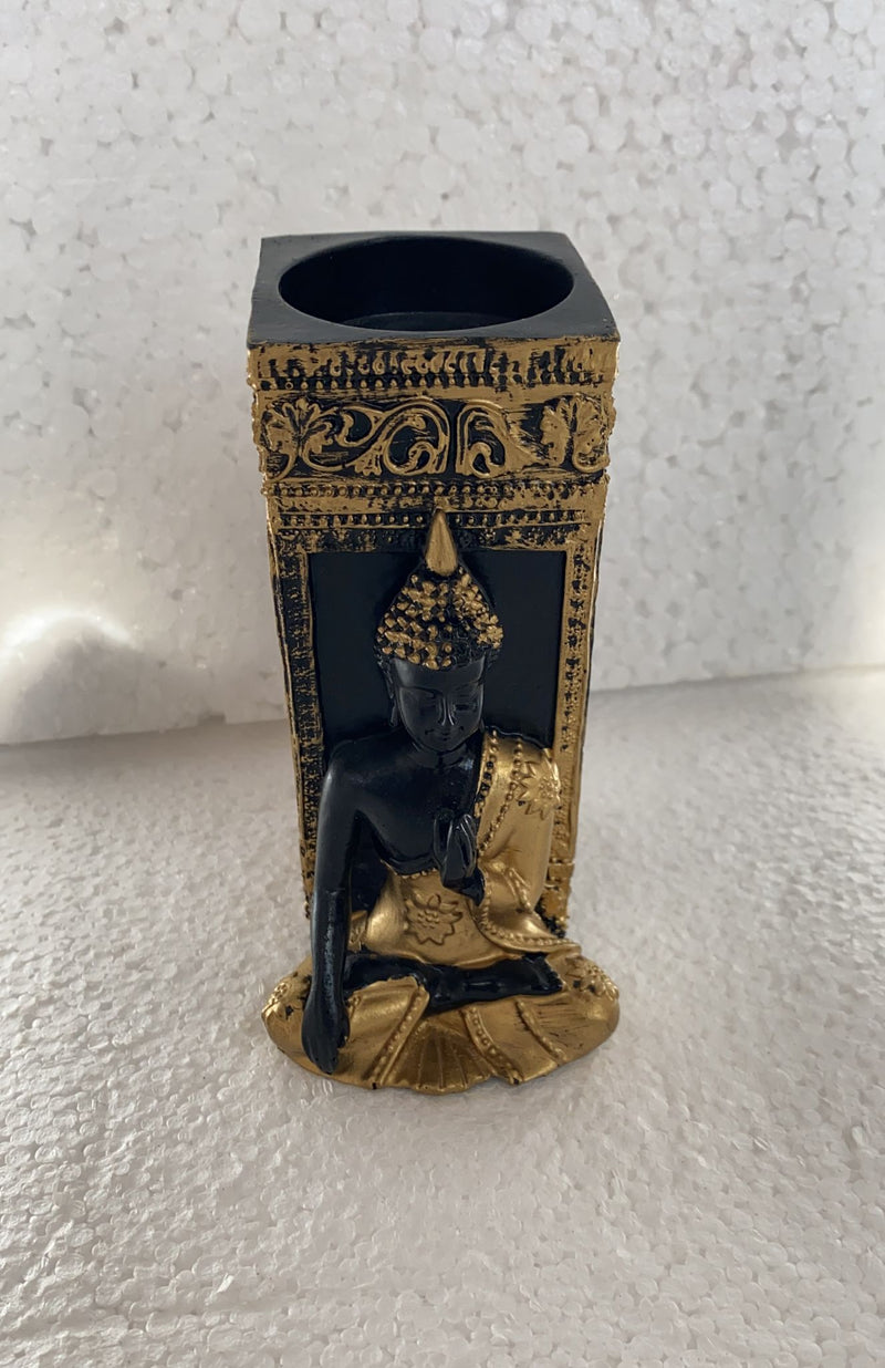 Gautam Buddha with Candle Holder