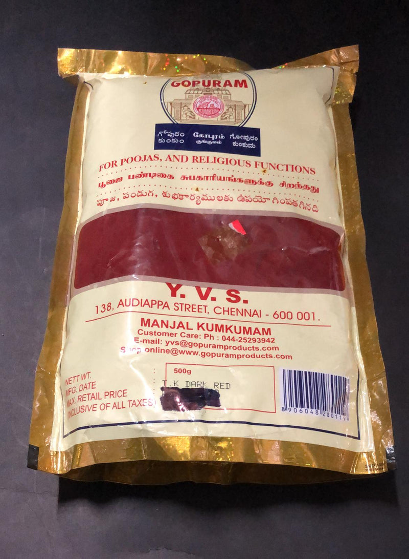 Kumkum-Dark Red-Thazampoo(for puja)