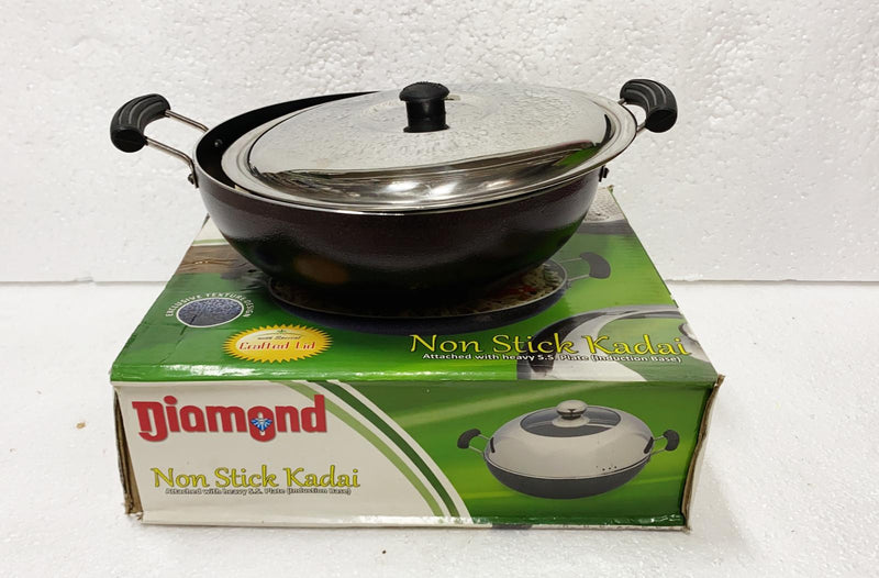 Non Stick Kadai with Lid (Induction Base)