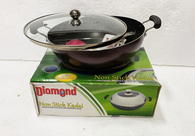 Non Stick Karahi with Lid(Induction Base)