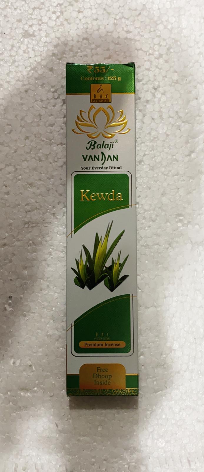 Vandan Kewda Agarbati.(Buy 6 Pcs & Save 10%)