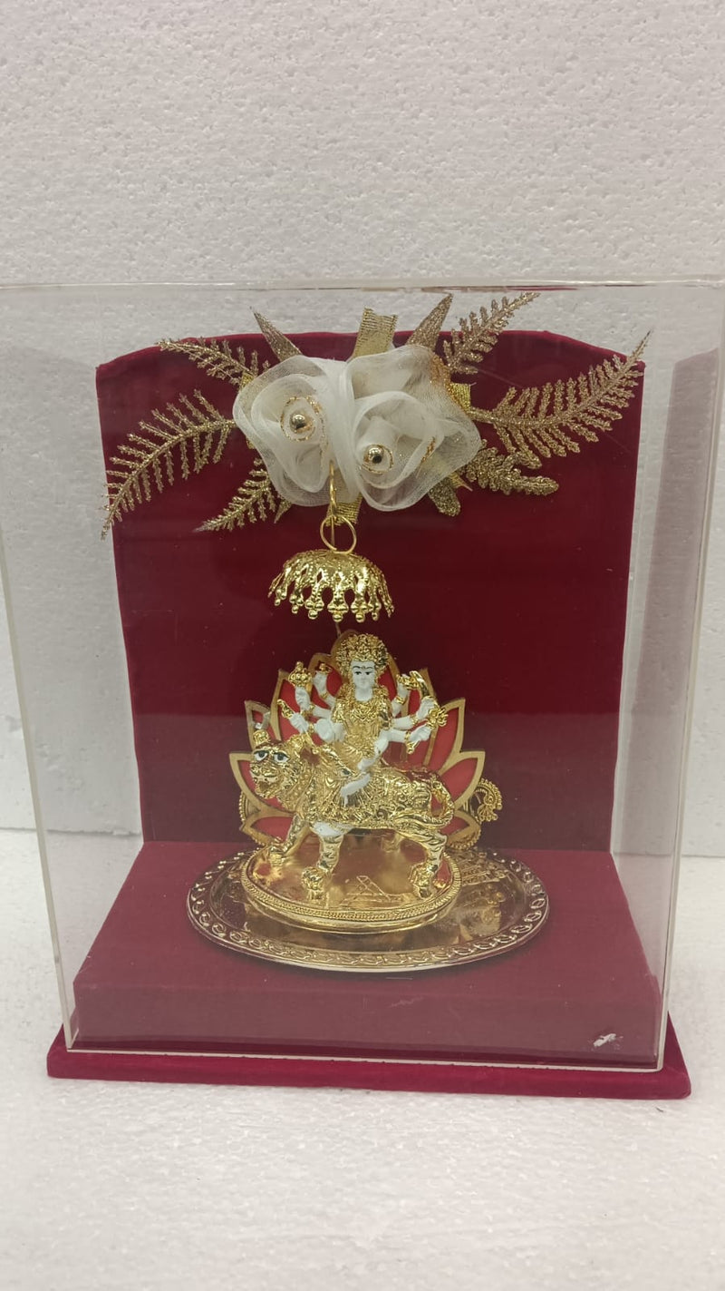 CABINET GOD STATUE DURGA MAA