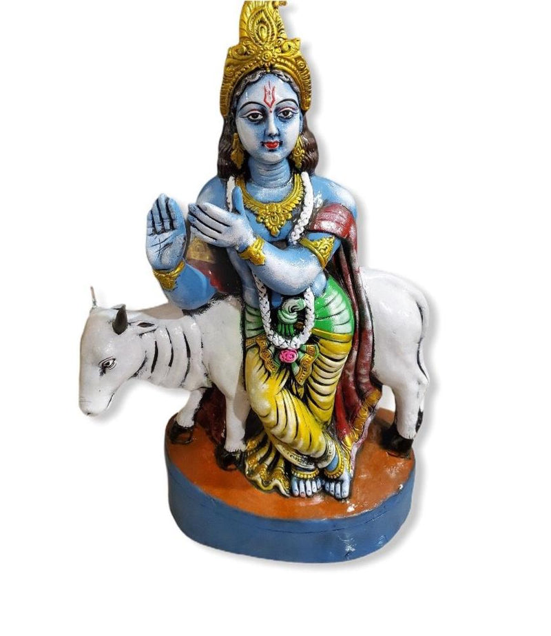 Krishna ji With Cow